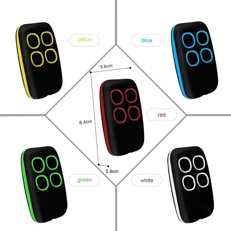 Duplicador Universal, mando a distancia de garaje, clon de comando, puerta de automatización autocopia, código fijo de 433Mhz