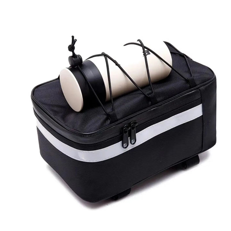 ポータブル自転車トランクバッグ自転車ラックリアバッグ 13L/9L/5L 後部座席サドルサイクリング反射荷物キャリア