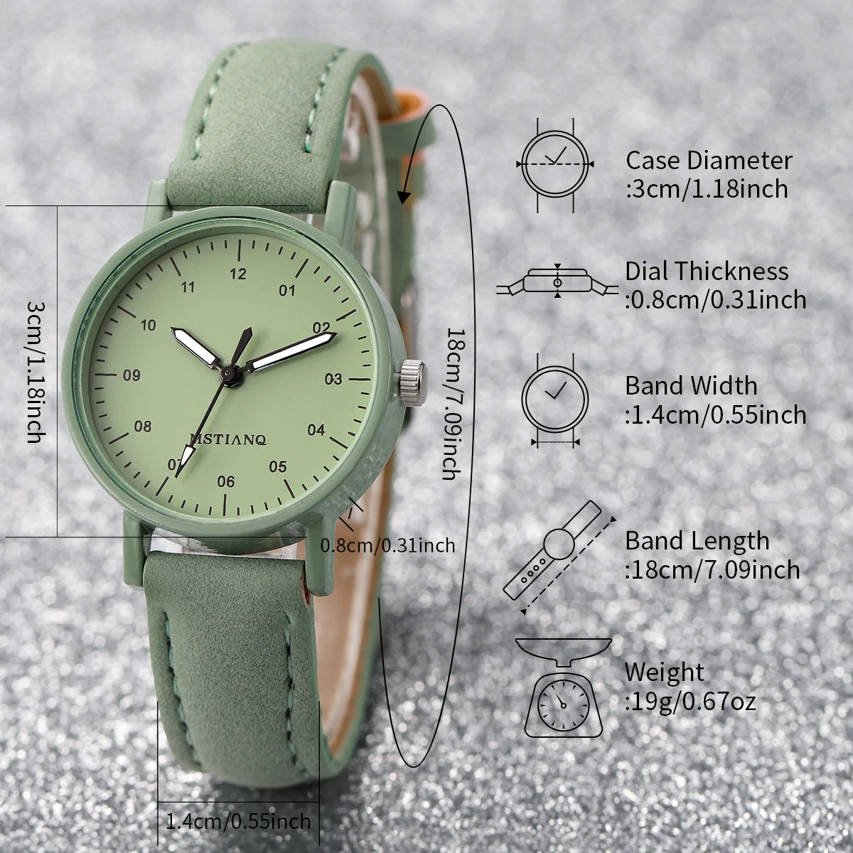 2 ชิ้น/เซ็ตผู้หญิงนาฬิกาแฟชั่นคํา Dial หนัง Band นาฬิกาควอตซ์สร้อยข้อมือดอกไม้ชุด Reloj Mujer หญิงนาฬิกาของขวัญ