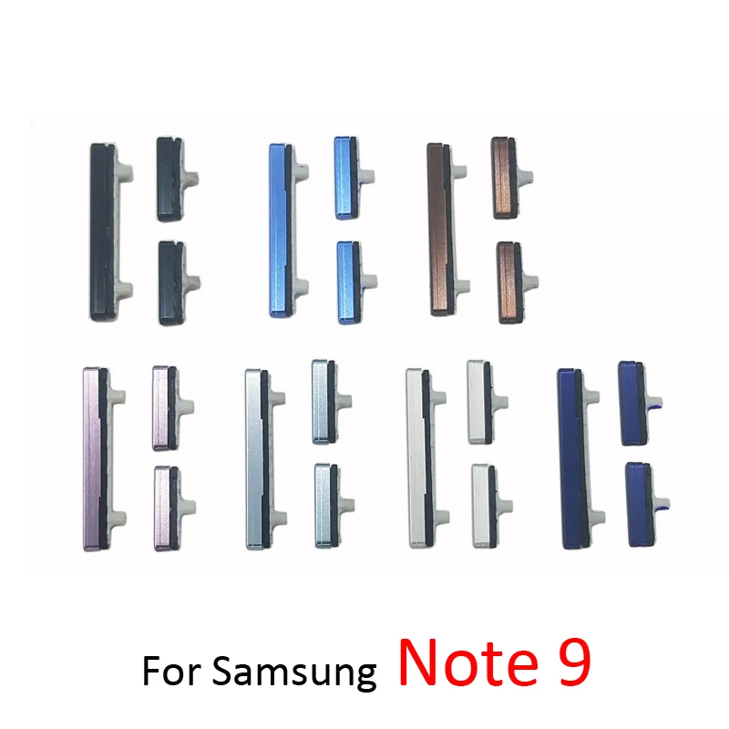 NEW Phone Power Volume Side Button Key For Samsung Galaxy Note 7 8 9 10 Plus External Volume Button + Power ON OFF