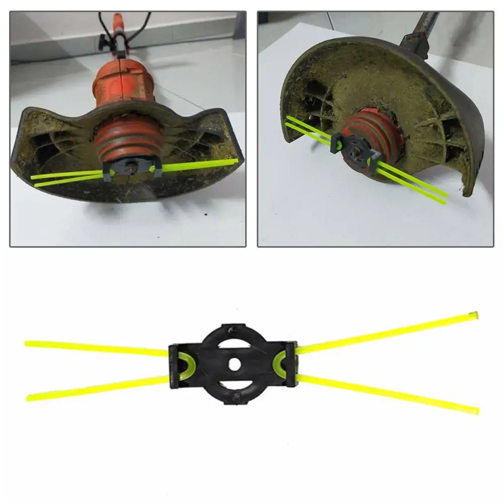 Accesorios simples para cortacésped, cuerda de paja resistente al desgaste, cabezal de cortacésped de repuesto, accesorios para jardín al aire libre, 5 uds.