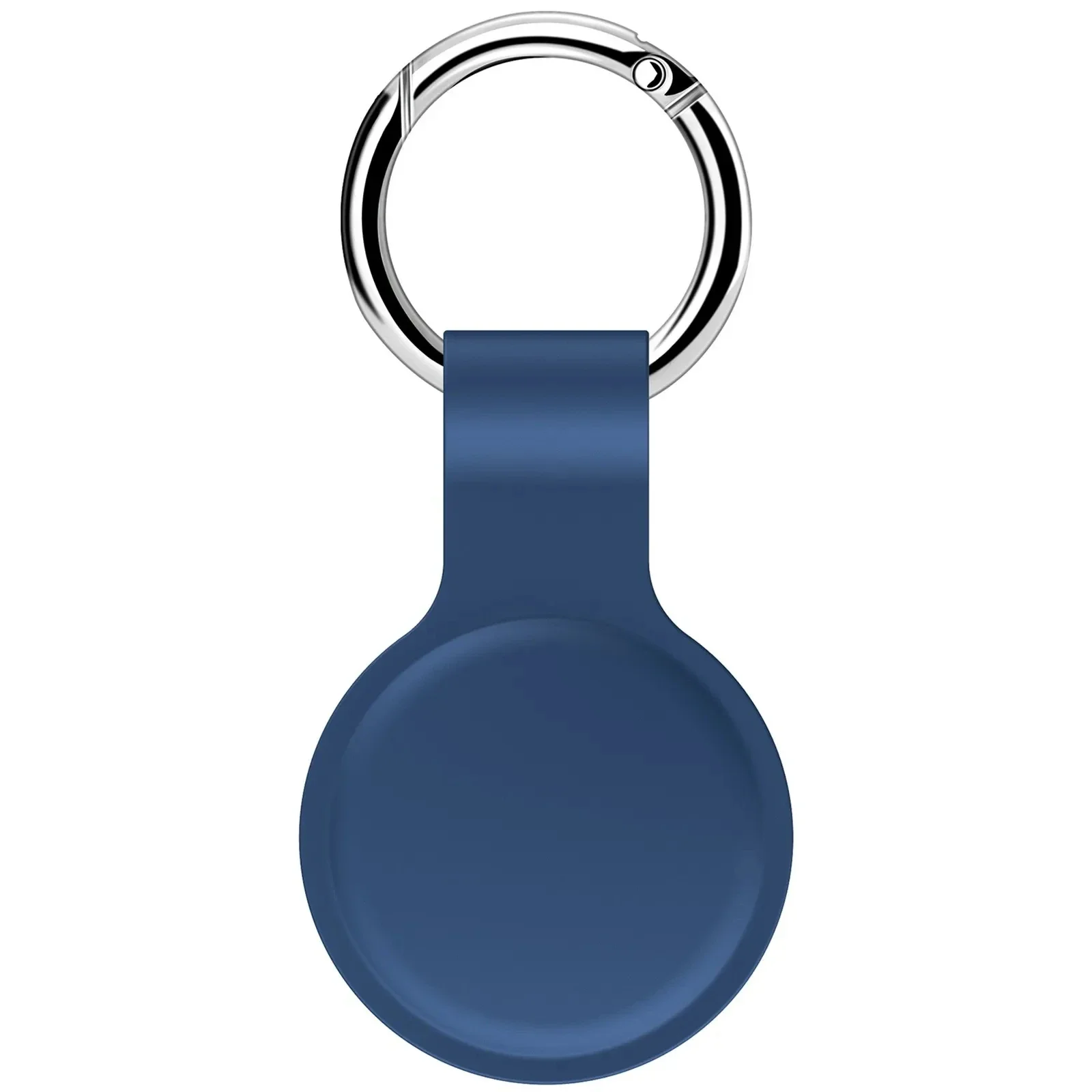 Pokrowiec na etui Apple Airtags Płynna silikonowa powłoka ochronna Akcesoria do trackera Pokrowiec odporny na zarysowania Brelok do kluczy Etui na etykiety powietrzne