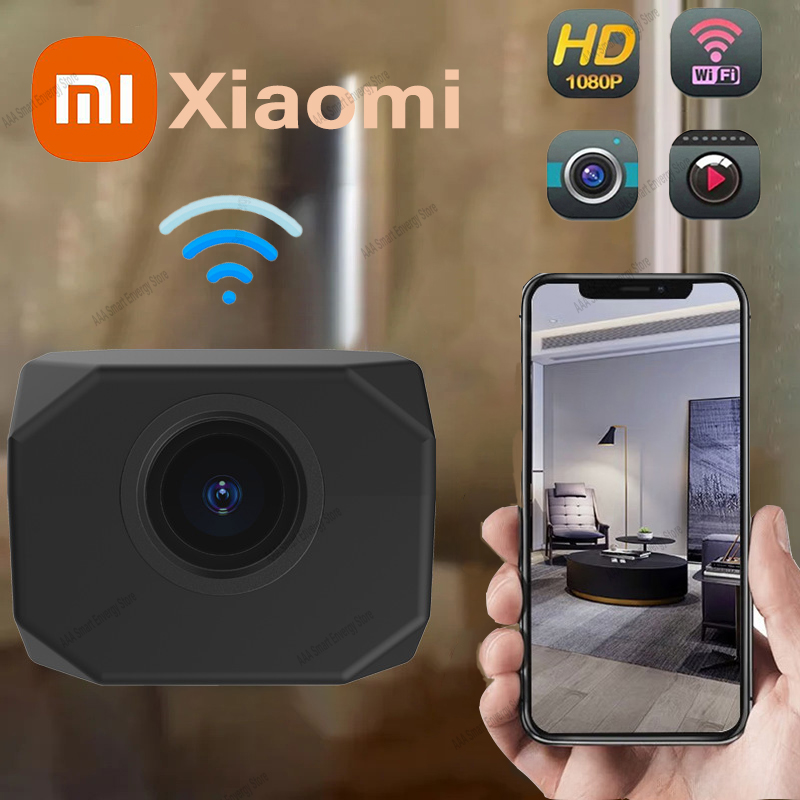 Xiaomi 1080P HD Mini cámara inalámbrica WiFi IP/APMonitoreo remoto Monitor de bebé monitoreo del hogar Mini cámara portátil ligera