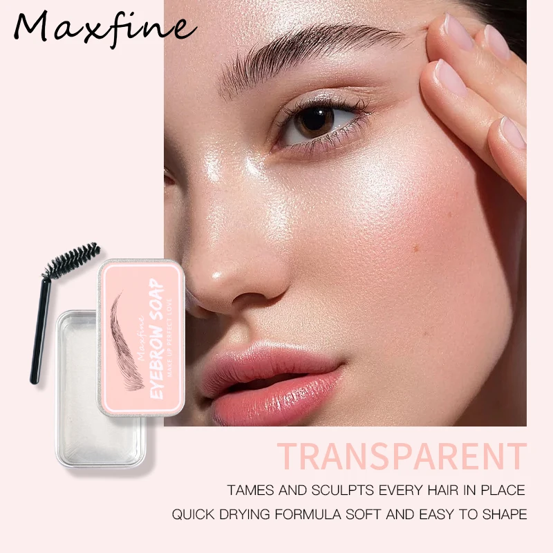 Máscara impermeable transparente con antiflorecimiento, estilo de larga duración y eliminación de maquillaje difícil.