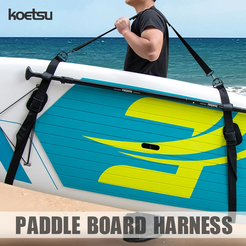 KOETSU Bandoulière réglable pour planche à pagaie SUP - Ceinture de transport confortable pour planche de surf - Accessoire de transport idéal