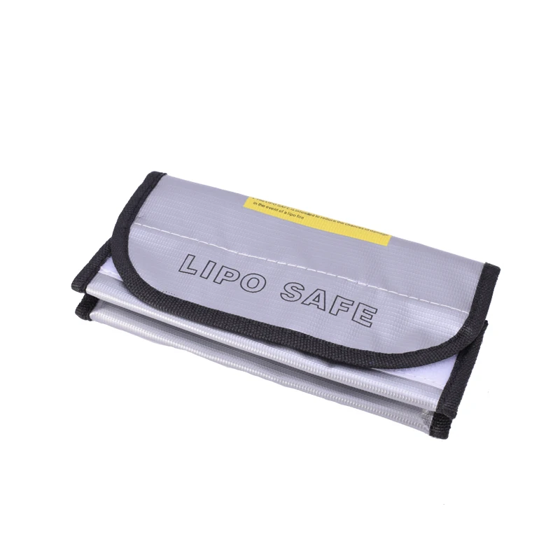 64x50x95mm Borsa sicura per batteria portatile Borsa ignifuga a prova di esplosione Borsa protettiva per batteria Lipo RC Borsa protettiva per carica