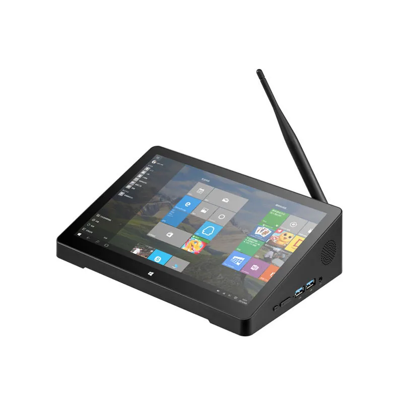 Mini PC PiPo de 10,1 pulgadas H10Pro 8G RAM 128G ROM CPU J4125 N100 Mini ordenador de cuatro núcleos Windows 10 10000mAh RJ45 HDMI PC de escritorio