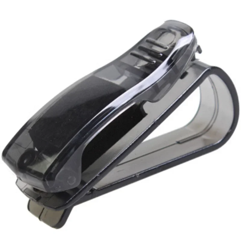 รถ Sun Visor คลิปแว่นตาแว่นตากันแดดมัลติฟังก์ชั่นธุรกิจการ์ดผู้ถือตั๋วแว่นตากล่องอุปกรณ์เสริมในรถยนต์