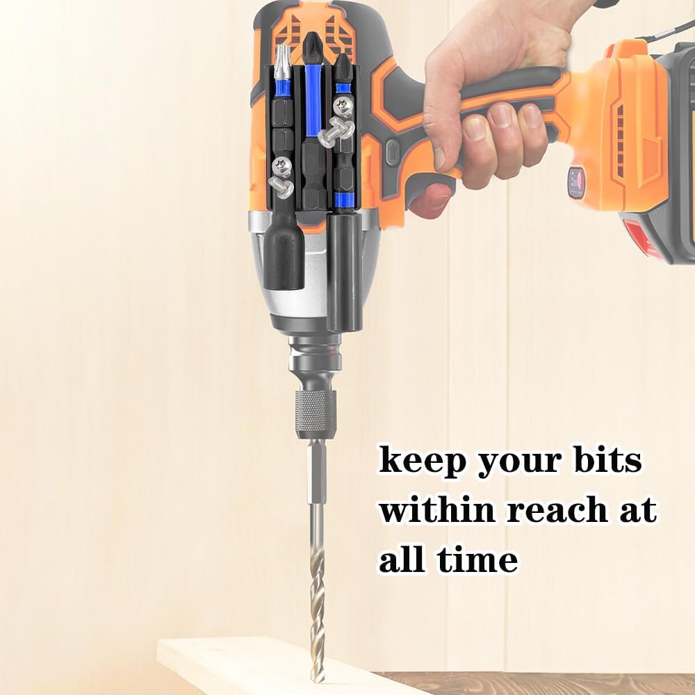 Suporte magnético para cabeça de lote, suporte magnético para brocas de chave de fenda para milwaukee para brocas de impacto dewalt