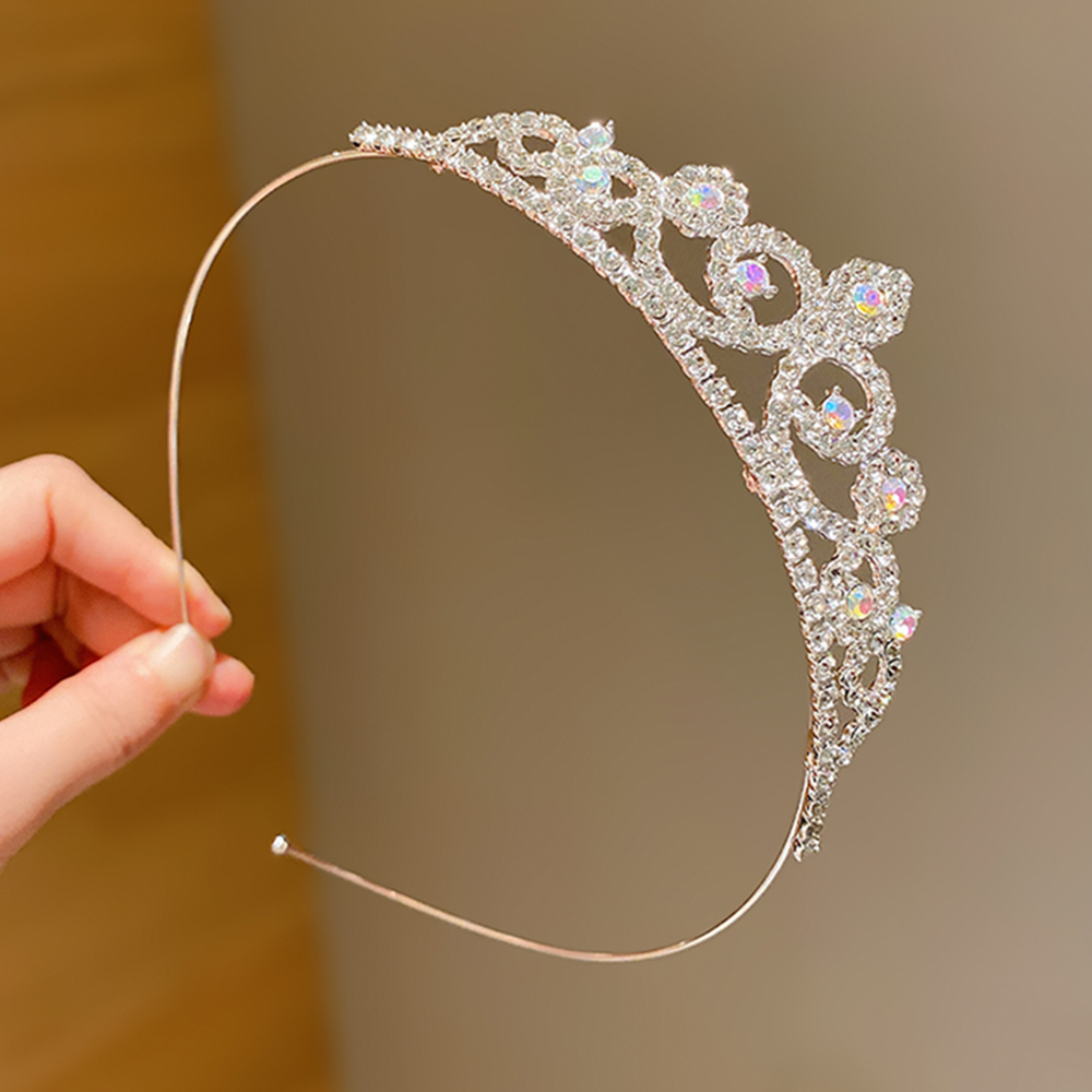 1-teiliger süßer Kronen-Haarreifen für Kinder als Geburtstagsgeschenk für Mädchen