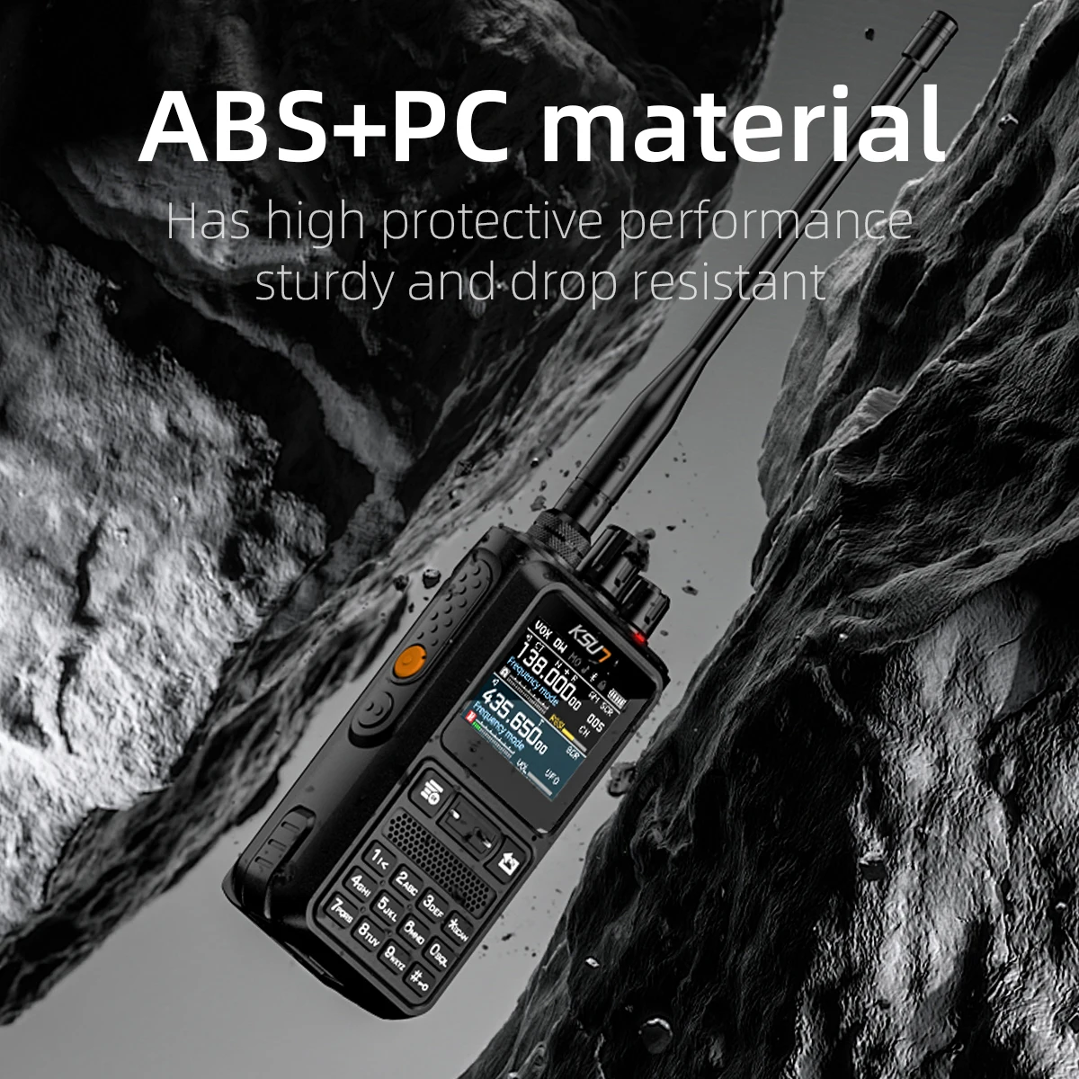KSUN UV110D Walkie Talkie Long Range 10W Powerful Professional Transceiver Ham Radio Stations All Band Blue-tooth APP Program