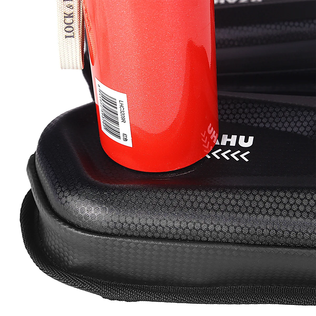 เคสแข็งโทรศัพท์กันน้ําสะท้อนแสงความจุขนาดใหญ่กระเป๋าท่อด้านบน MTB จักรยานอานกระเป๋ากระเป๋าหัวกระเป๋าลําแสงด้านหน้า