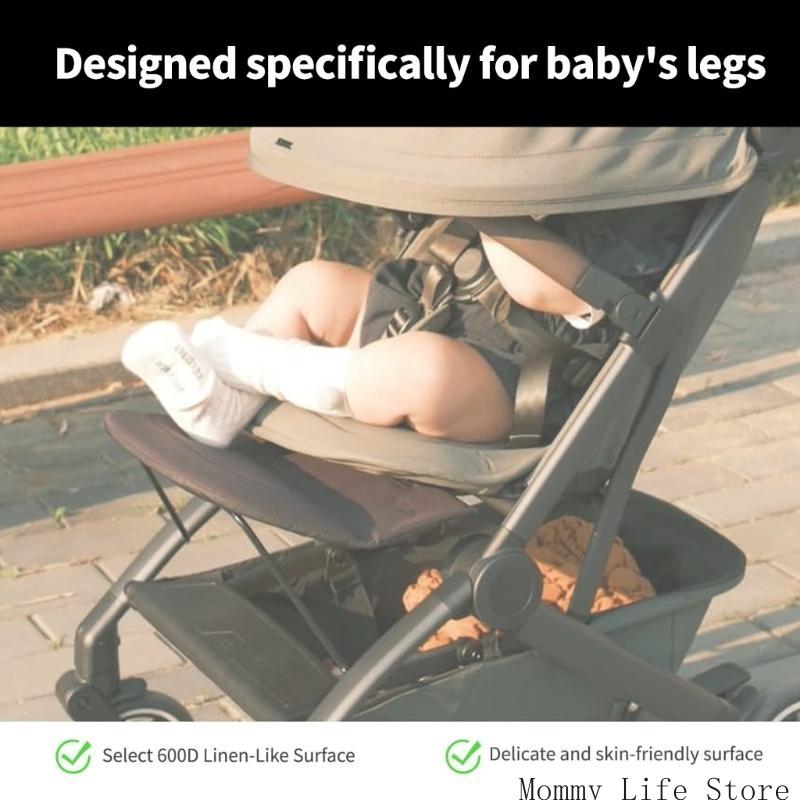 Easy Attach Strollers FootRest Extension Pad Support Mat для выделенного