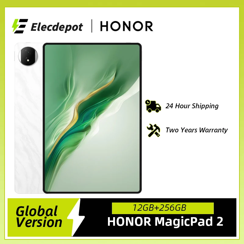Globale Version HONOR MagicPad 2 tablet android 12.3“ OLED Bildschirm Snapdragon 8s Gen 3 CPU 13MP Rückkamera 10050mAh Akku