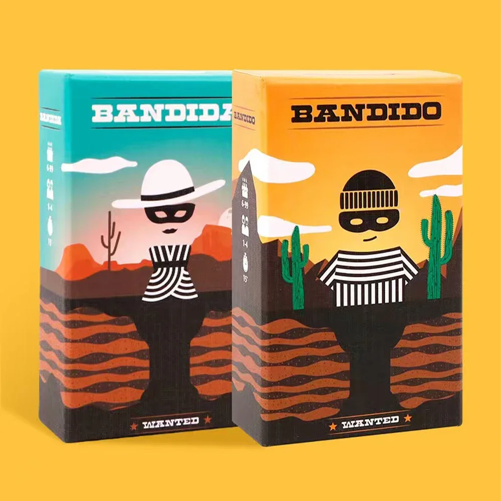 BANDIDO BANDIDA Puzzle Board Game for 1-4 Players 15min Family Party Game Fun Strategy Game 2025