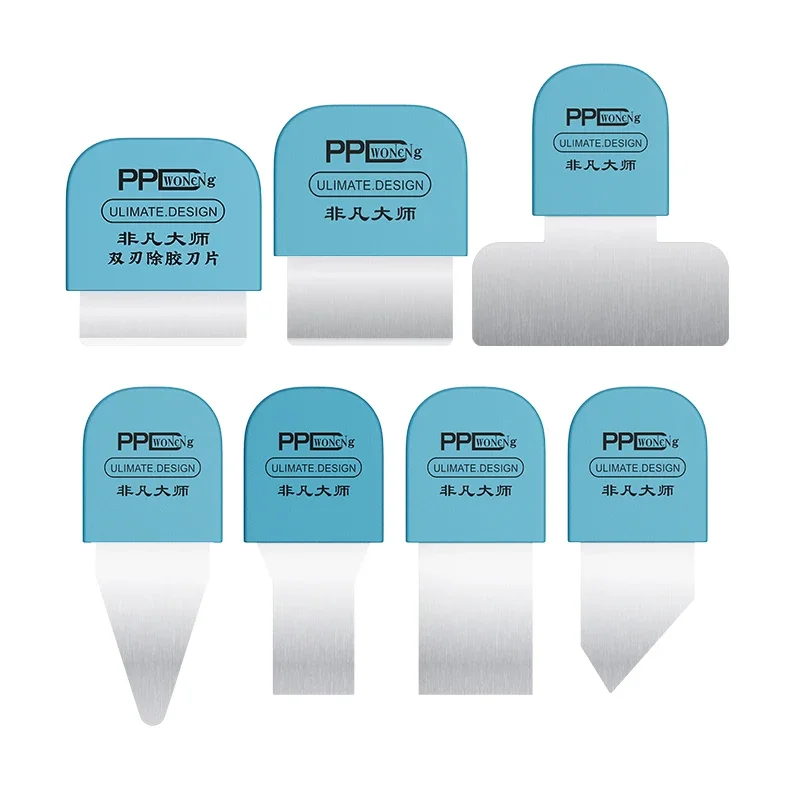 Pieza de desmontaje maestro PPD, reparación de teléfonos móviles, palanca de desmontaje, hoja de desmontaje de pantalla curva para iPhone, Android y iPad