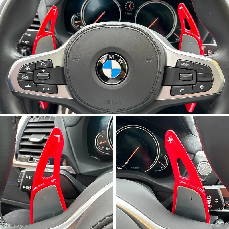 Para bmw série 1/2/3/5/6/7 gc gt touring f40 f44 f90 g01 g02 g20 g21 g30 g31 g32 g11 g12 xdrive volante paddle shift dsg