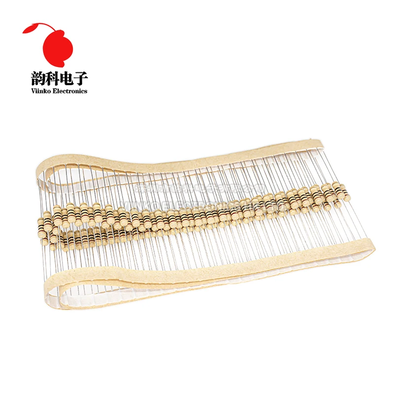 100 Uds 1/2W resistencia de película de carbono 0,5 W 5% 1R - 10M 0R 10R 100R 220R 330R 1K 2,2K 4,7K 10K 22K 47K 100K 1M 0 10 100 220 330 ohmios