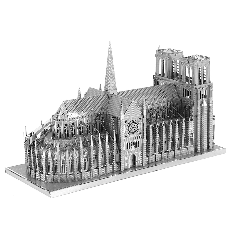 Kits de modelo de quebra-cabeça de metal 3D DIY quebra-cabeças cortados a laser brinquedo JSPT27