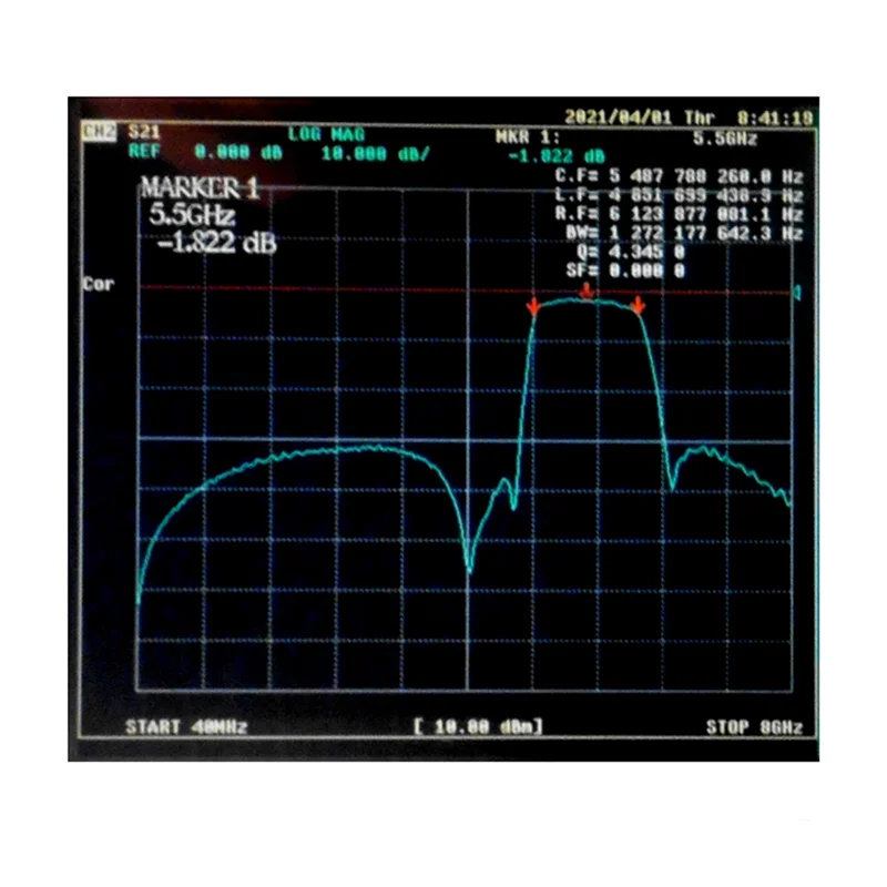 A19E-WFB-5060 5.8G(5000-6000Mhz)UWB Broadband 5060MHZ Bandpass Filter