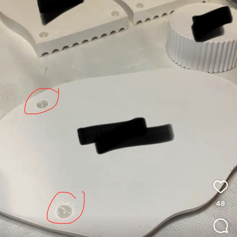 100pcs Silicone Rubber Bumpers Clear Adhesive Round Anti Slip shock Feet Pads Damper for Plaster Contrete Cement Plaster Craft