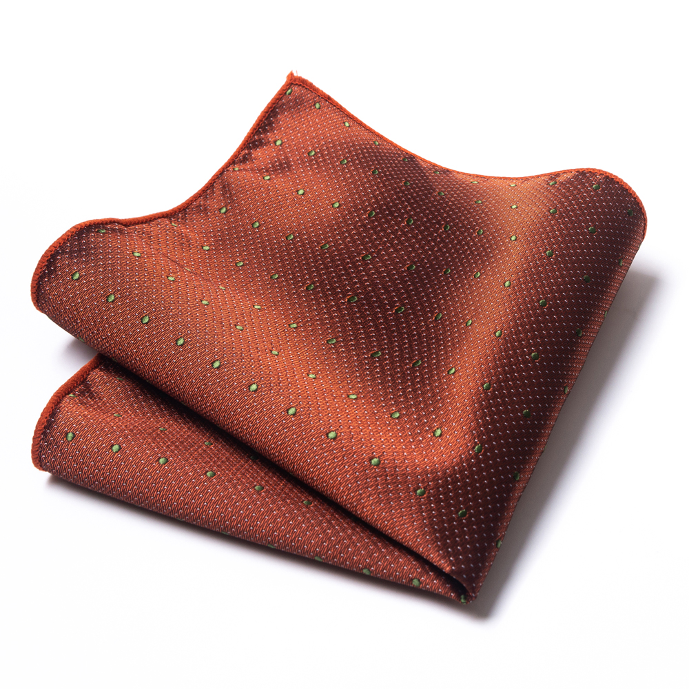 Pañuelo cuadrado de bolsillo de seda para hombre, marca de moda, regalo de cumpleaños de boda