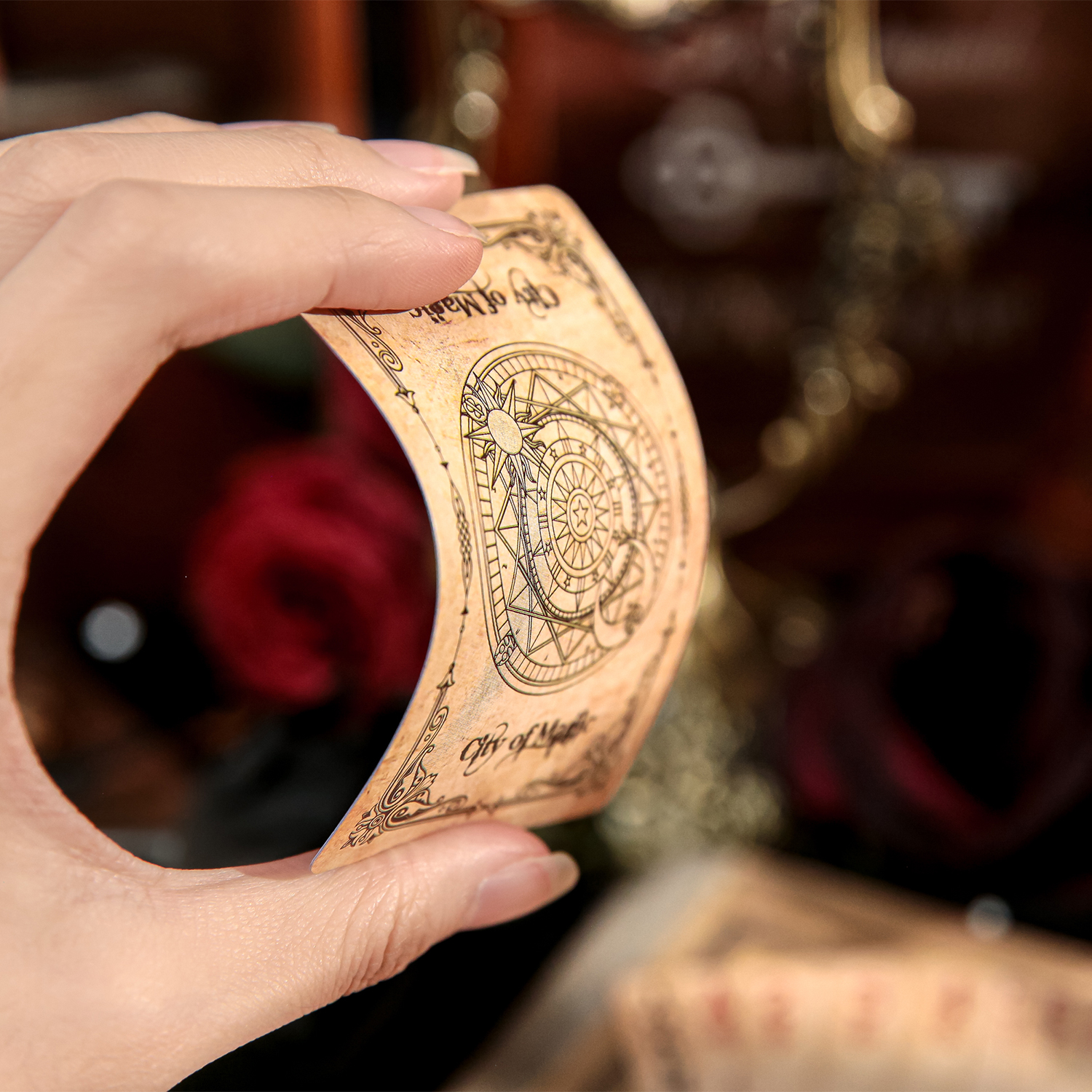 1Style 55Sheets/box Magic City Series Playing Cards Creative Leisure Entertainment Stress Reduction Relaxation