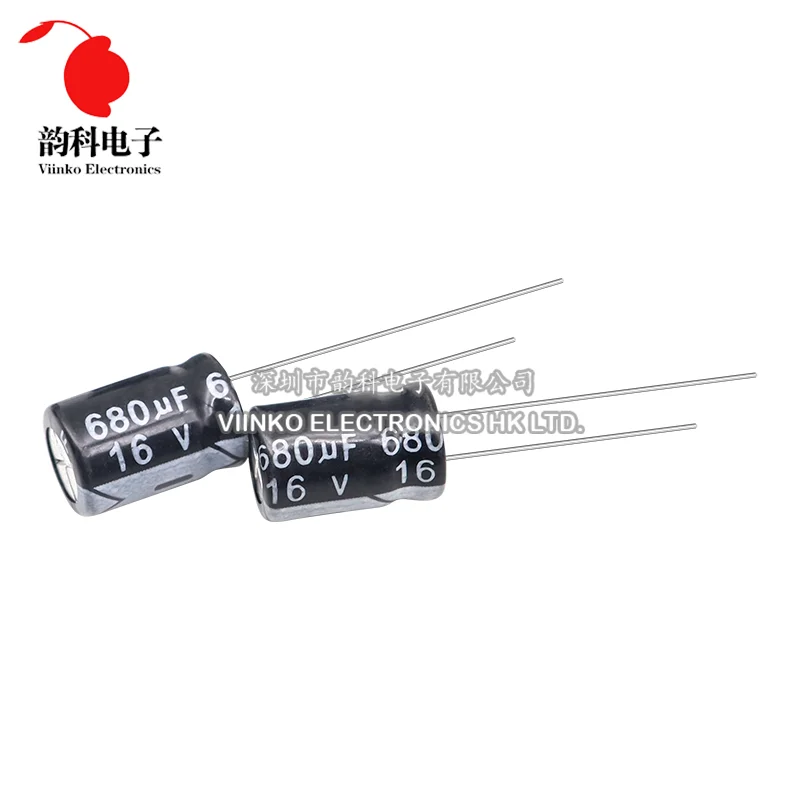 Condensador electrolítico de aluminio de 16V 10UF 22UF 33UF 47UF 100UF 220UF 470UF 680UF 1000UF 2200UF 3300UF 4700UF 6800UF 22000UF
