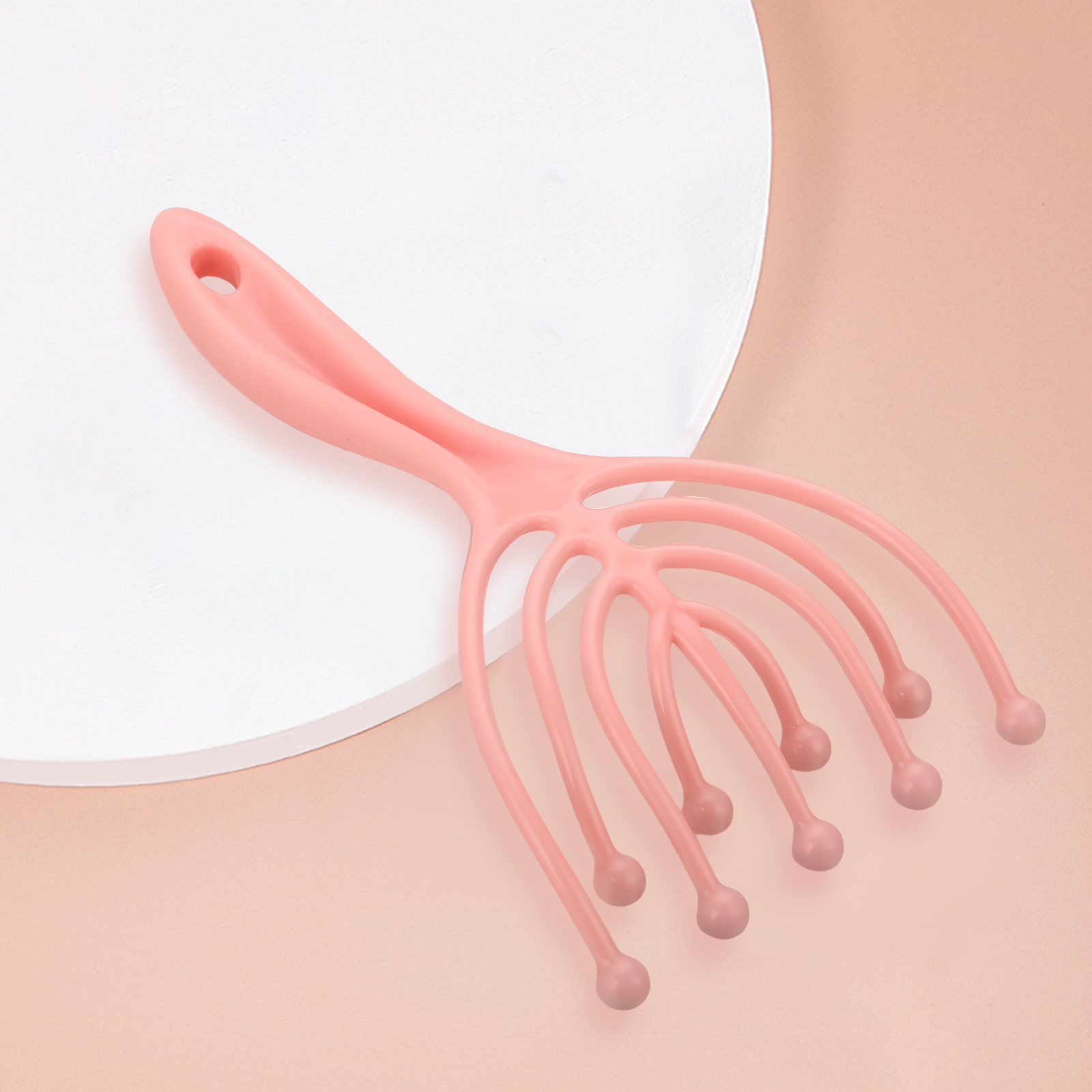 9 garras agarrando massagem artefato de descompressão portátil cabeça massagem scratcher para massagem cabelo cuidados com a cabeça