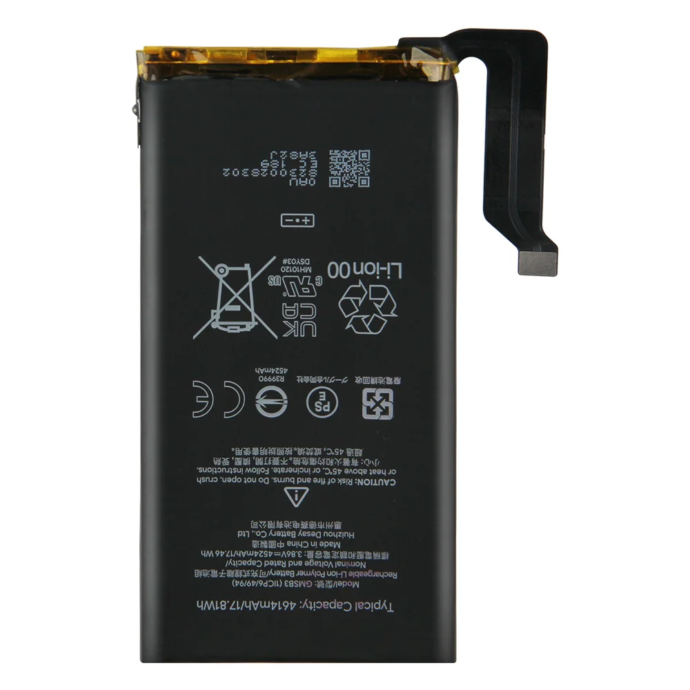 Ersatzakku GMSB3 für Google Pixel 6 4614 mAh G63QN für Google Pixel 6 Pro 5003 mAh GLU7G für Google Pixel 6A
