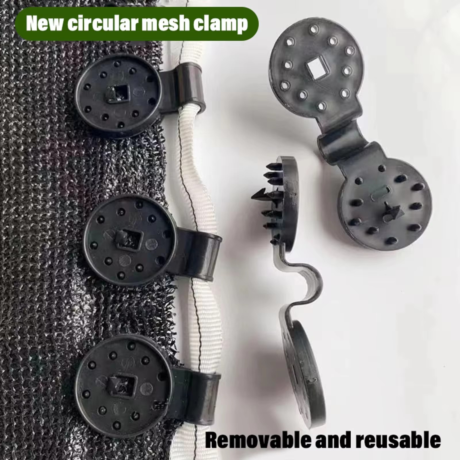 10/20/50/100 Stuks Shading Doek Lock Clip, Kas Shading Doek Bevestigingsclip, hek Shading Net Clip, Camping Tent Accessoires