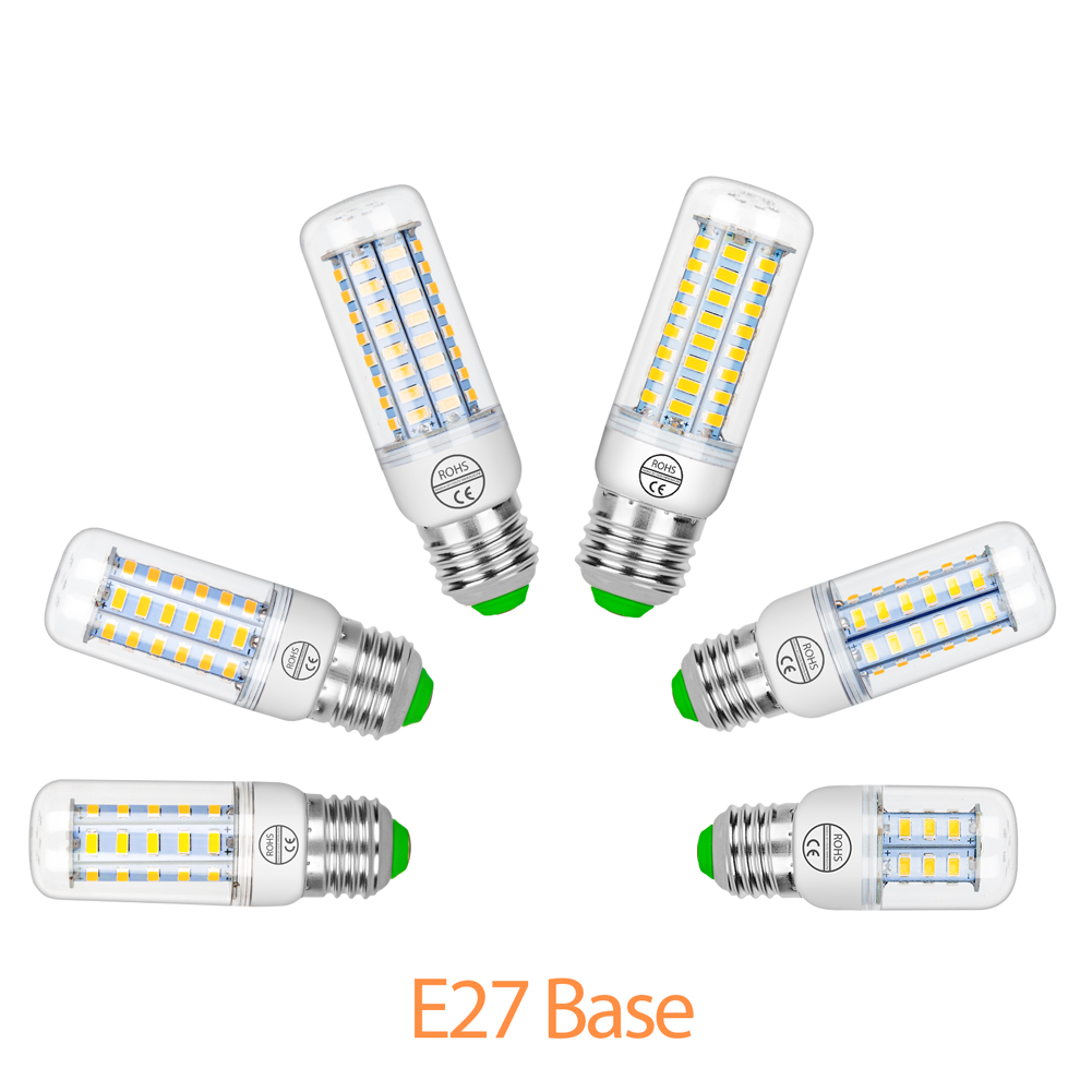 GU10 Lampe 220V LED Mais Licht E27 Birne Led E14 Spot Licht B22 Kronleuchter G9 Bombilla LED Schlafzimmer Beleuchtung energiesparende Ampulle