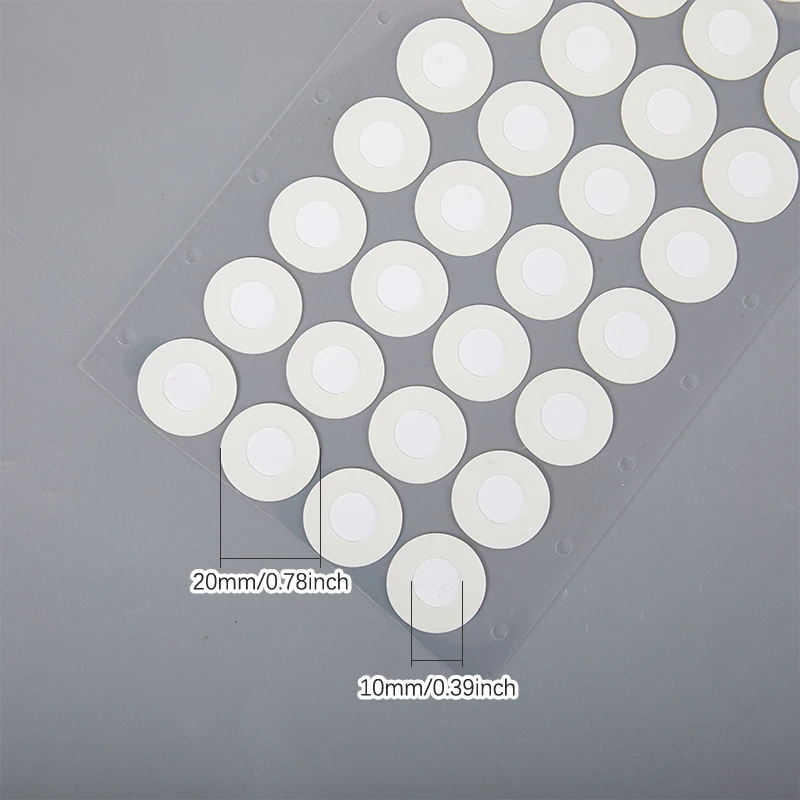 Synthetic Filter Paper Stickers 20 mm Filter Disc Mushroom Applied Under Wide Mouth Jar Lid for Mushroom Cultivation