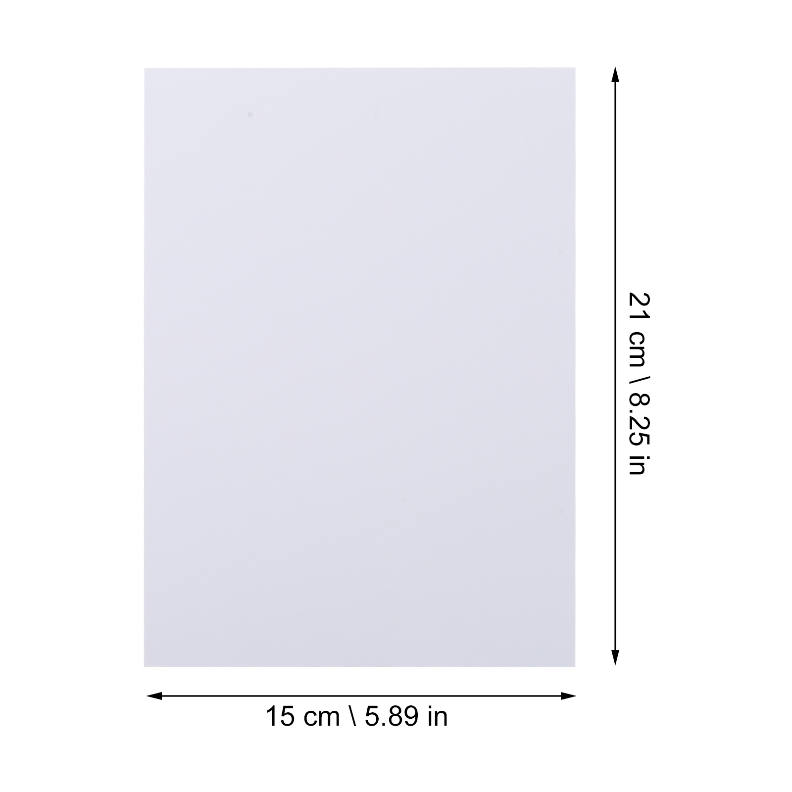 Papier d'impression à haute brillance, papier photo A5, revêtement double face, 100 feuilles