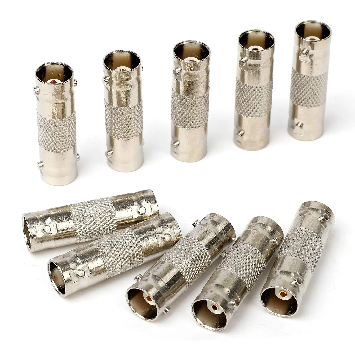 5/10 Uds. Conector BNC cctv hembra sin soldadura inyector BNC para sistema cctv accesorios de cámara CCTV
