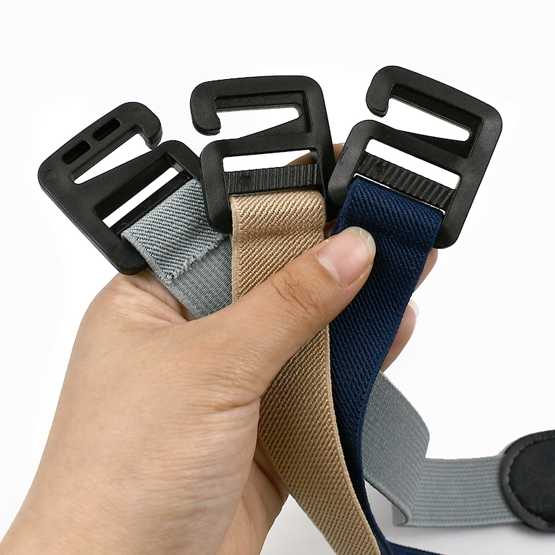 1Pc Deepeel 2.5cm Adult Men's Suspenders Harness Man Invisible 3 Clip Braces Elastic Adjust Strap Suspender Men for Shirts Pants