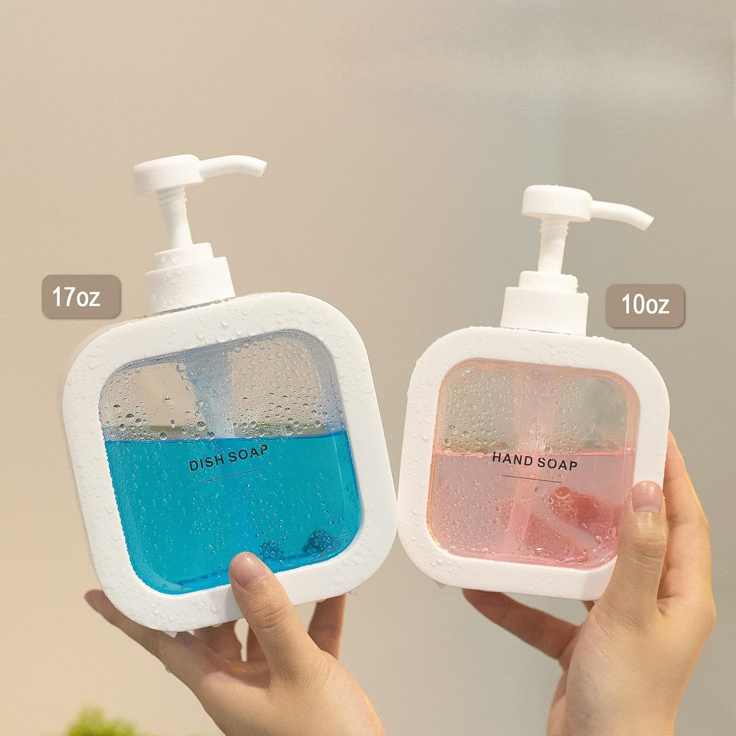 1 PC 300 ミリリットル/500 ミリリットル浴室のソープディスペンサー詰め替えローションシャンプーシャワージェルホルダーポータブルトラベルディスペンサー空のバスポンプ