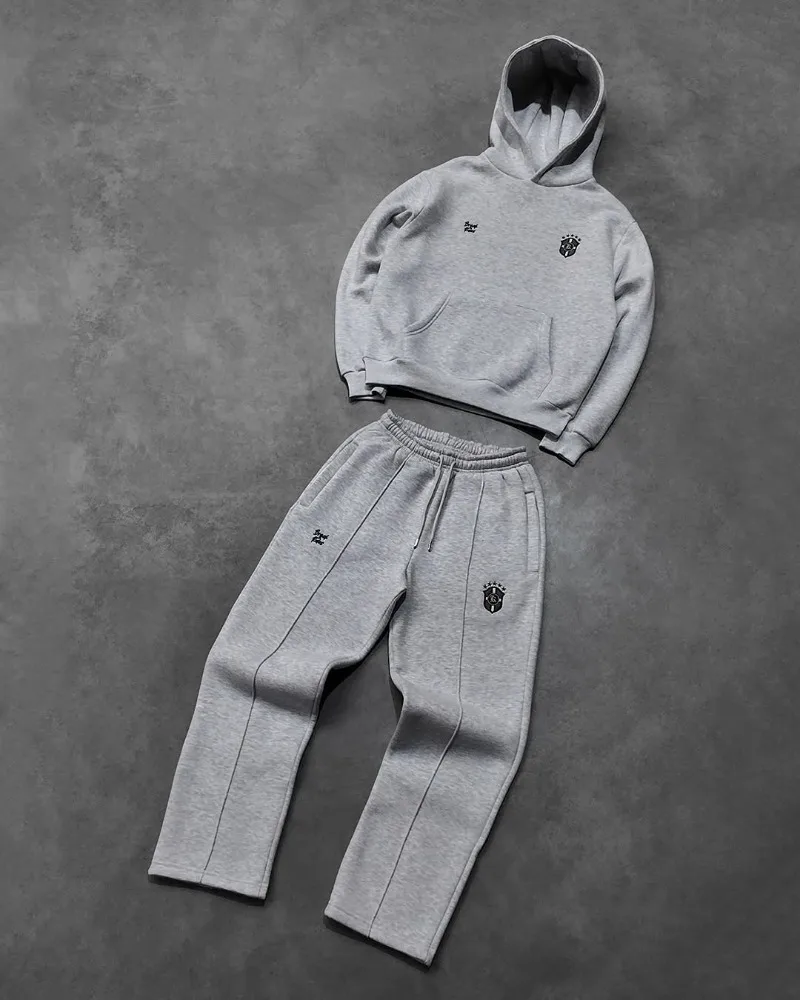 Y2k Männer Kleidung set Straße retro Gothic trainingsanzug Harajuku Trend Hip Hop persönlichkeit muster stickerei übergroßen trainingsanzug