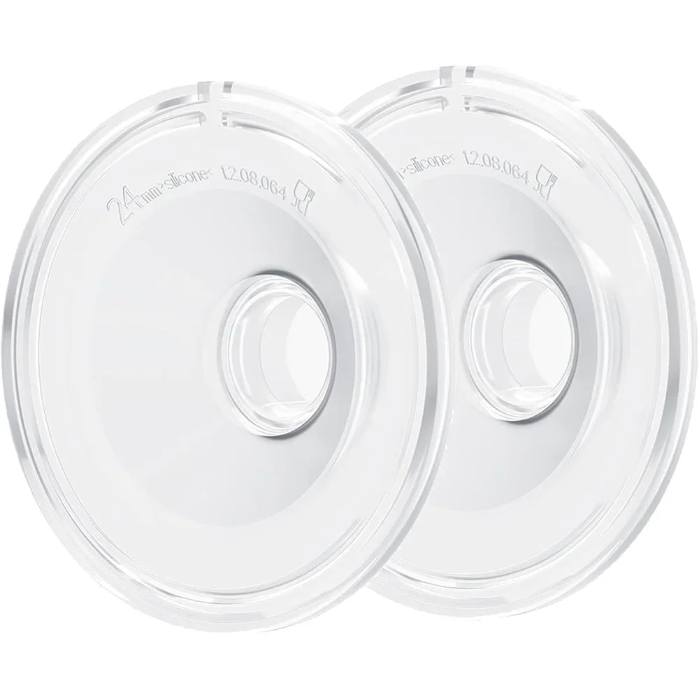 Ximyra protetor de mama de duas peças/quatro peças 24mm /27mm, 2 peças/4 peças flanges compatíveis com bomba tira-leite vestível s9 s10 s12 s13