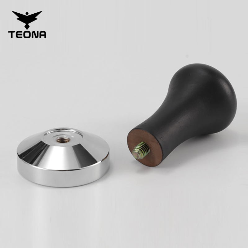 Coffee Barista Espresso Flat Tamper Base, Pressmatte, Dosierring, Kaffeekorb, Siebträgerhalter, 58 mm, 53 mm, 51 mm