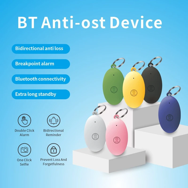 Xiaomi Mini GPS Tracker Bluetooth Anti-Lost Device Pet Kids Elderly Wallet Tracking for Iphone Samsung Finder Locator 2024 New