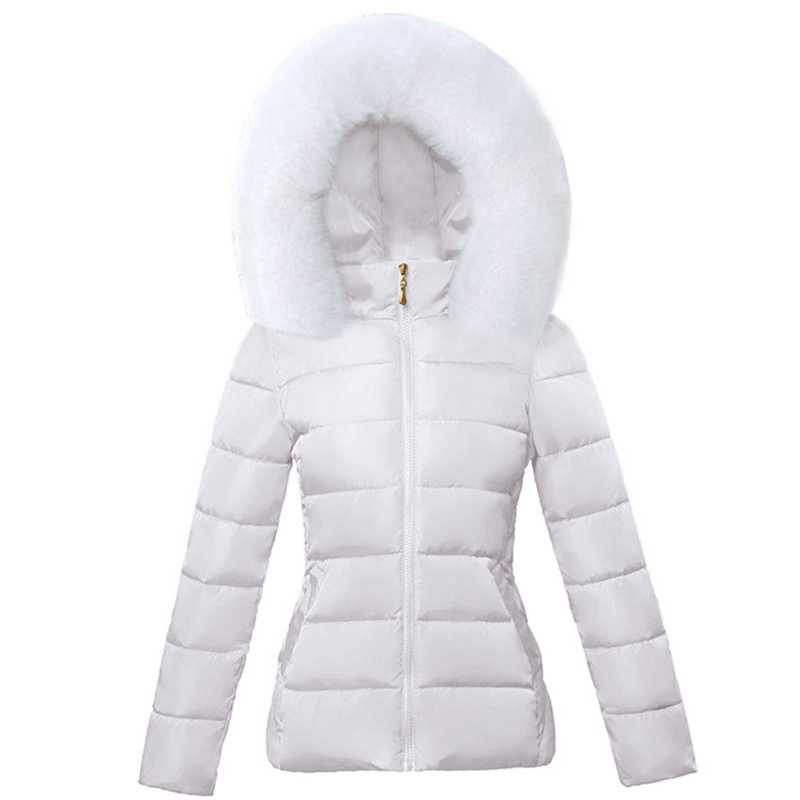 Abrigo con capucha para mujer, Parka cálida de piel grande, chaqueta acolchada de talla grande 5XL, otoño e invierno, novedad de 2024