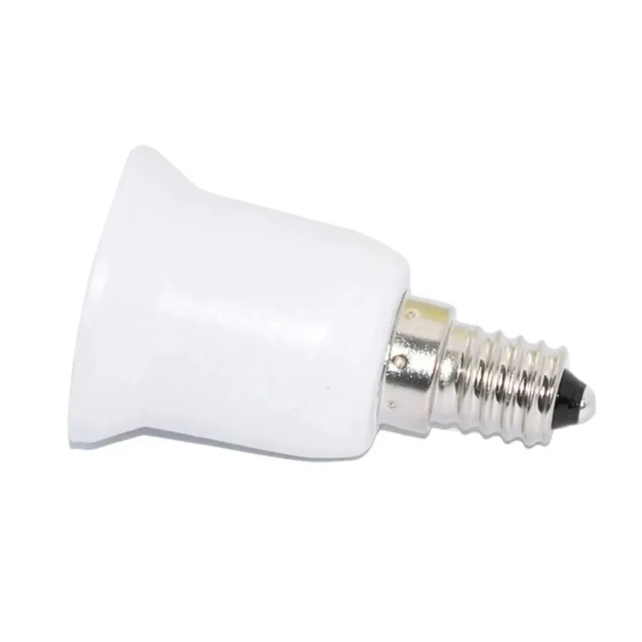Convertitore portalampada da E14 a E27 Portalampada Adattatore base lampada Prese prolunga per lampadine a mais Faretto AC 110 V-220 V