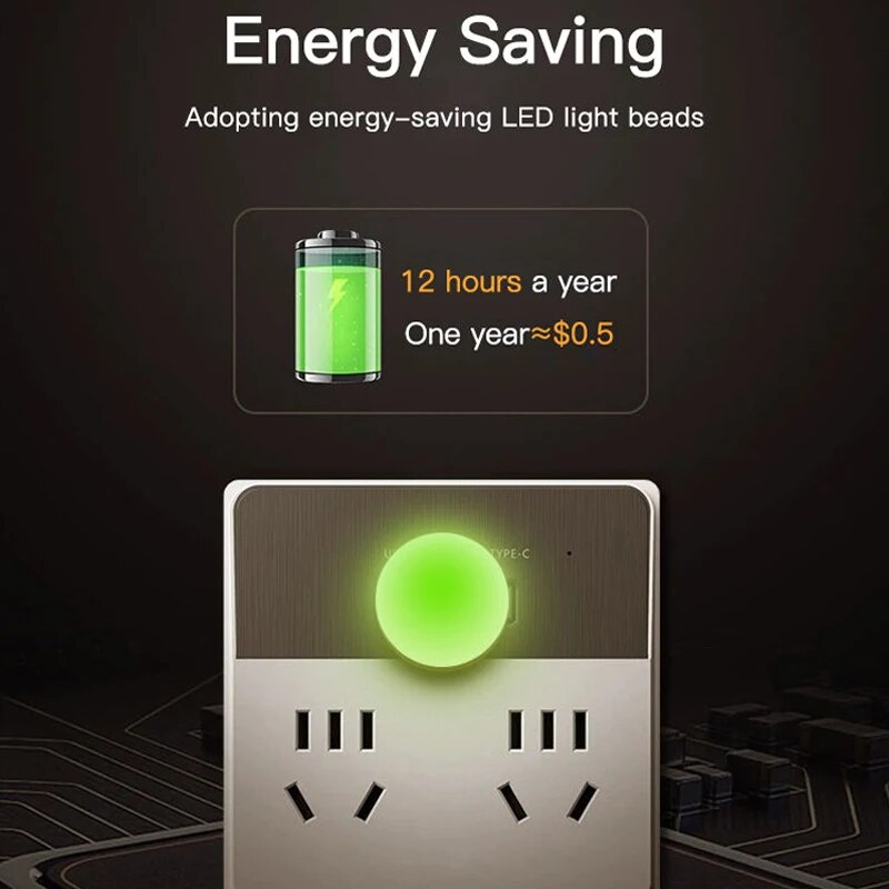 3Pcs Mosquito Repellent Night Light Led Mosquito Repellent Light Creative Portable Usb Home Bedroom Mini Night Light