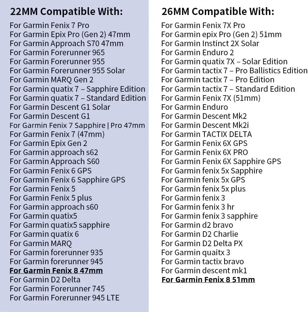 QuickFit 26mm 22mm Sport Siliconen Horlogeband Voor Garmin Fenix 8 E 47mm 51mm 7X7 Pro 6 6X/Epix Gen 2/Enduro 3 Band Armband