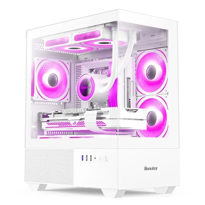G45 Desktop computer E5 2673 V3 16GB DDR4 500GB SSD RX580 8GB twelve core win-11 PC Desktop Computer gaming pc gamer