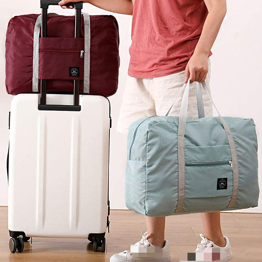 Faltbare Handgepäck-Reisetaschen, Aufbewahrungstasche mit großem Fassungsvermögen, leichte, multifunktionale Flugzeug-Reisetasche, Wochenendtaschen aus Nylon