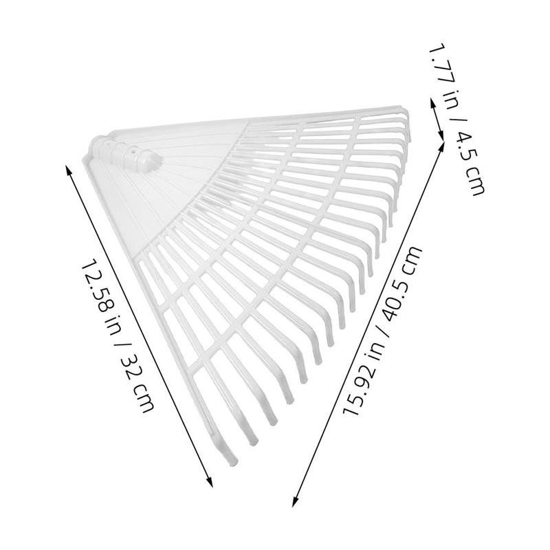 Rake de folhas do solo de jardim, Ferramenta agrícola, Soltando, Aço, Equipamento agrícola, Jardinagem