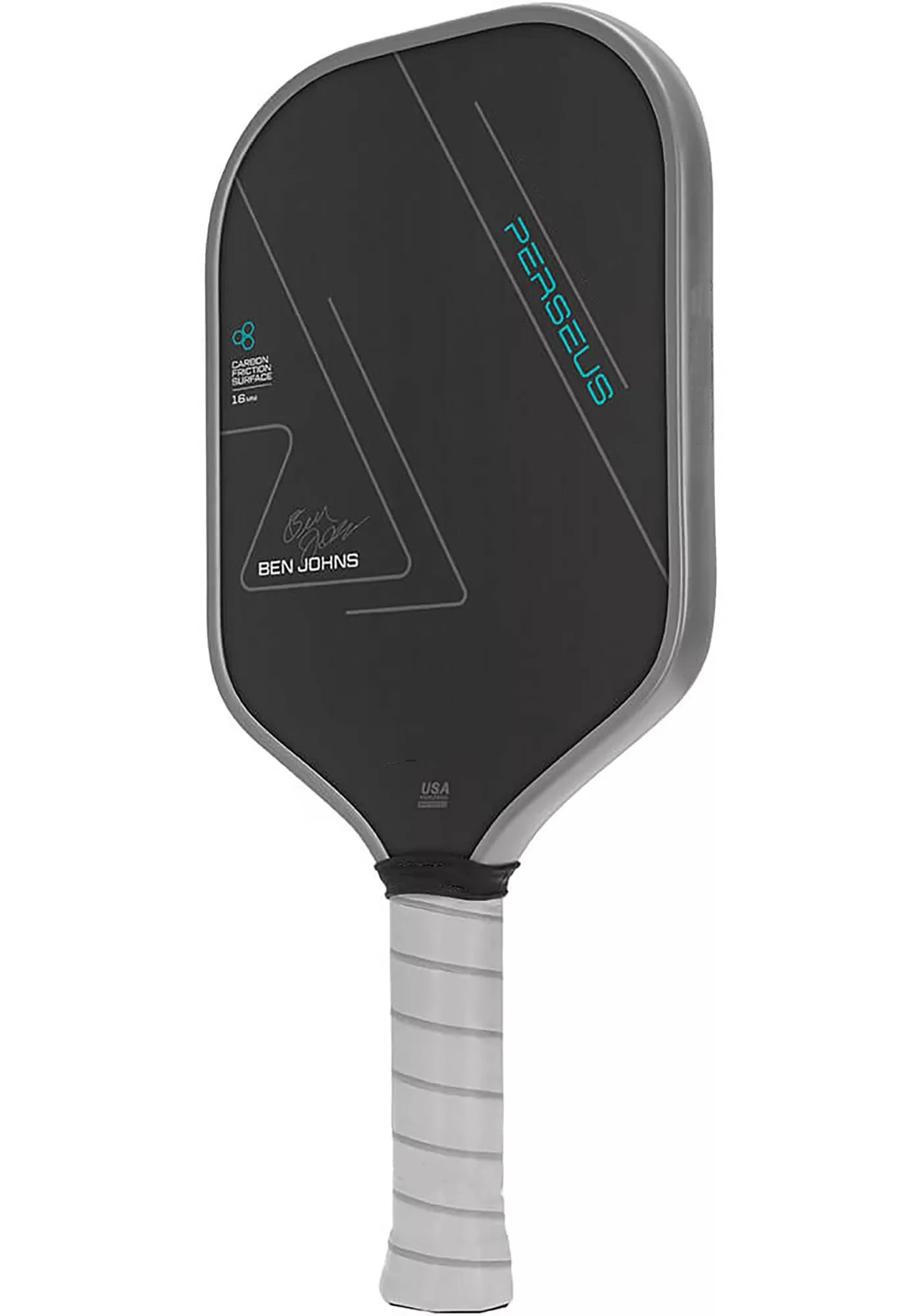 BEN JOHNS T700 Carbon Fiber Pickleball Paddle Carbon Friction Surface 16mm Polymer Honeycomb Core Enhanced Power&Spin&Control