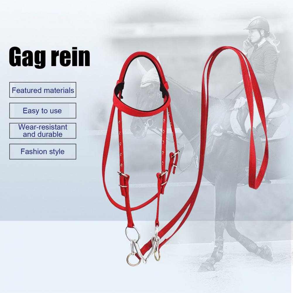 Pferdehalfter, verstellbarer Kinn-Pferdehalfter, gepolstert, mit Plüsch gepolstert, Pferde-Trainingsausrüstung, kritisches Zubehör